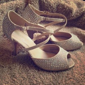 Rhinestone High Heels